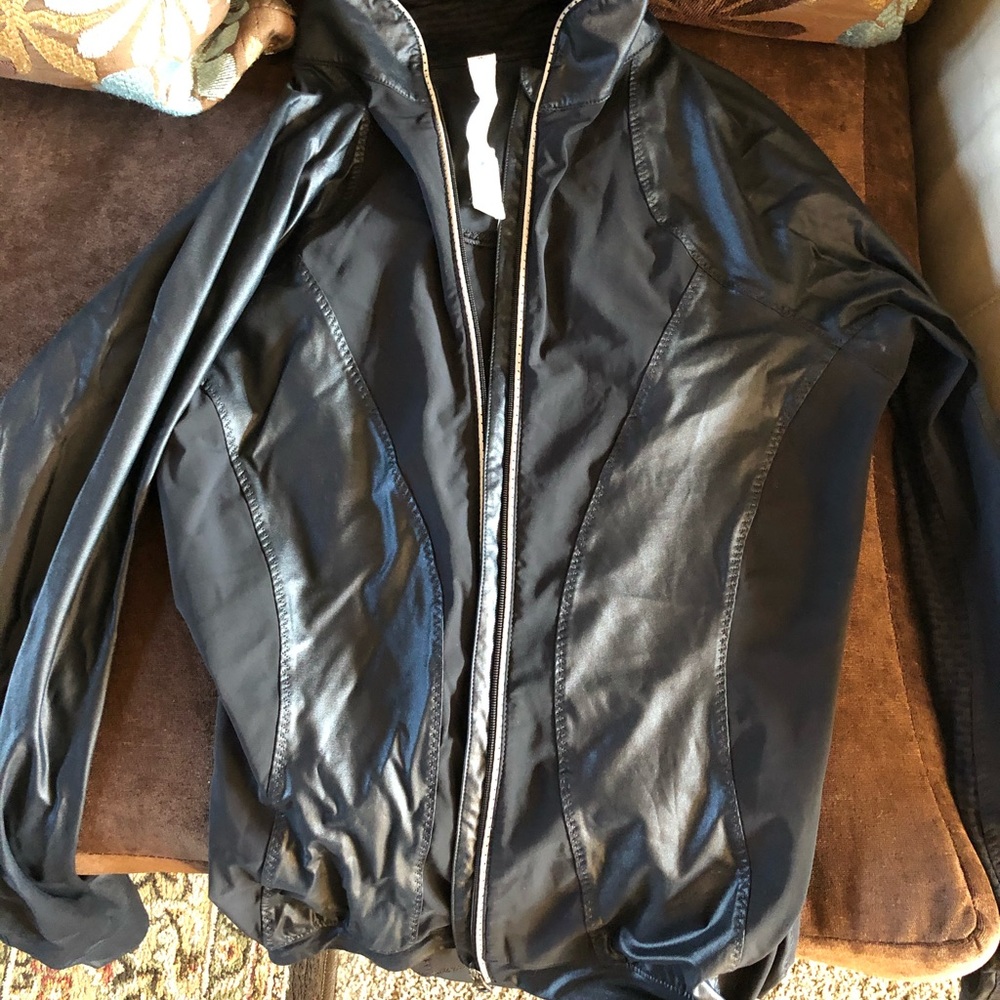 Leather LuluLemon Jacket